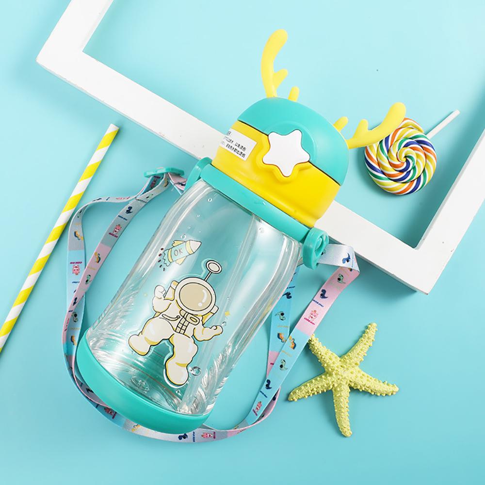 

Детский подарочный стаканчик с рукавом, прыгающая пластиковая соска, бутылка с мультяшной детской соломенной чашкой, бутылка для воды в виде рогов оленя