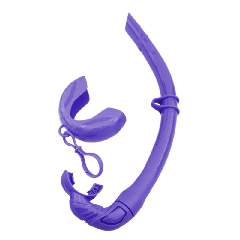 Freediving and Snorkeling Snorkel Rolls Up Silicone Snorkel Swim Snorkel  for Outdoor Scubas Diving Accessories Enduring