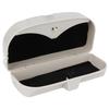 Car Sun Visor Glasses Case Holder Kit with Tickets Clips Storage Sunglasses Organizer UniversalBeige