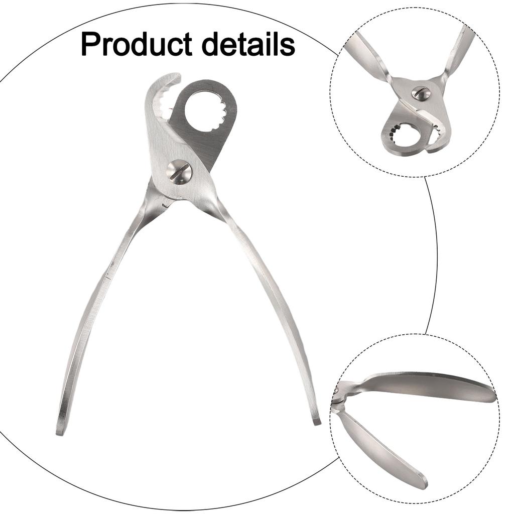 1x Snail Tail Cutting Tool Stainless Steel Escargot Tail Removal Tool Snail Scissor Multitool For Most Kitchens Tools
