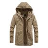 Menn Vinter Varm Langermet Myk for vindtett Soft Coat Jacket