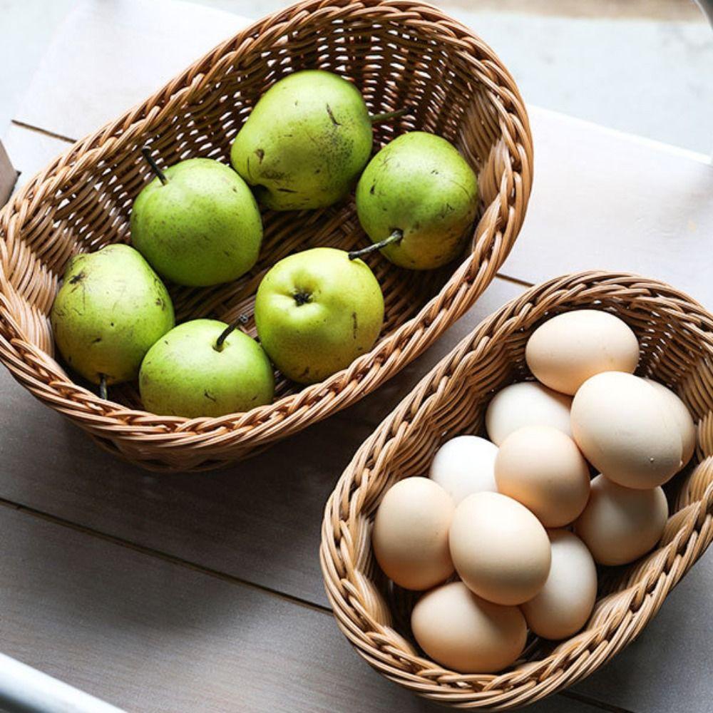 Plastic Storage Basket Creative Pastry Plate Desktop Ornament Desktop Clutter Box  Tabletop