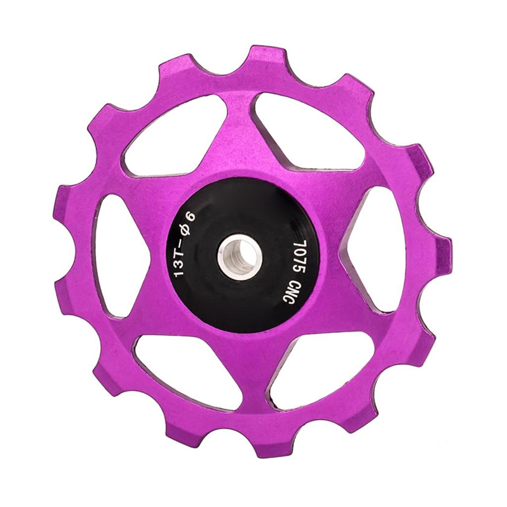 13T Aluminum Alloy Bicycles Shift Guide Wheel Rear Derailleur Pulley Sealed Bearing Wheel Bike Rear Derailleur Pulley