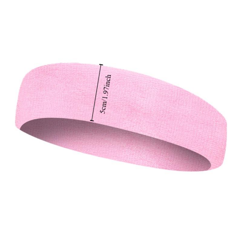 Breathable Towel Sweat Bands Elastic Force Tennis Headband Fitness Sweat Guide Belt Basketball