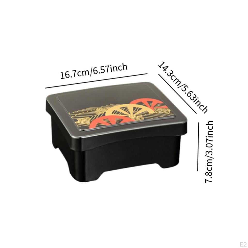 750ml Donburi Food Carrier Box for Sushi And Office Use