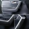 For Toyota RAV4 XA50 -   2024 Interior Car Door Armrest under Frame Strips Decoration Cover Trim ABS Accessories