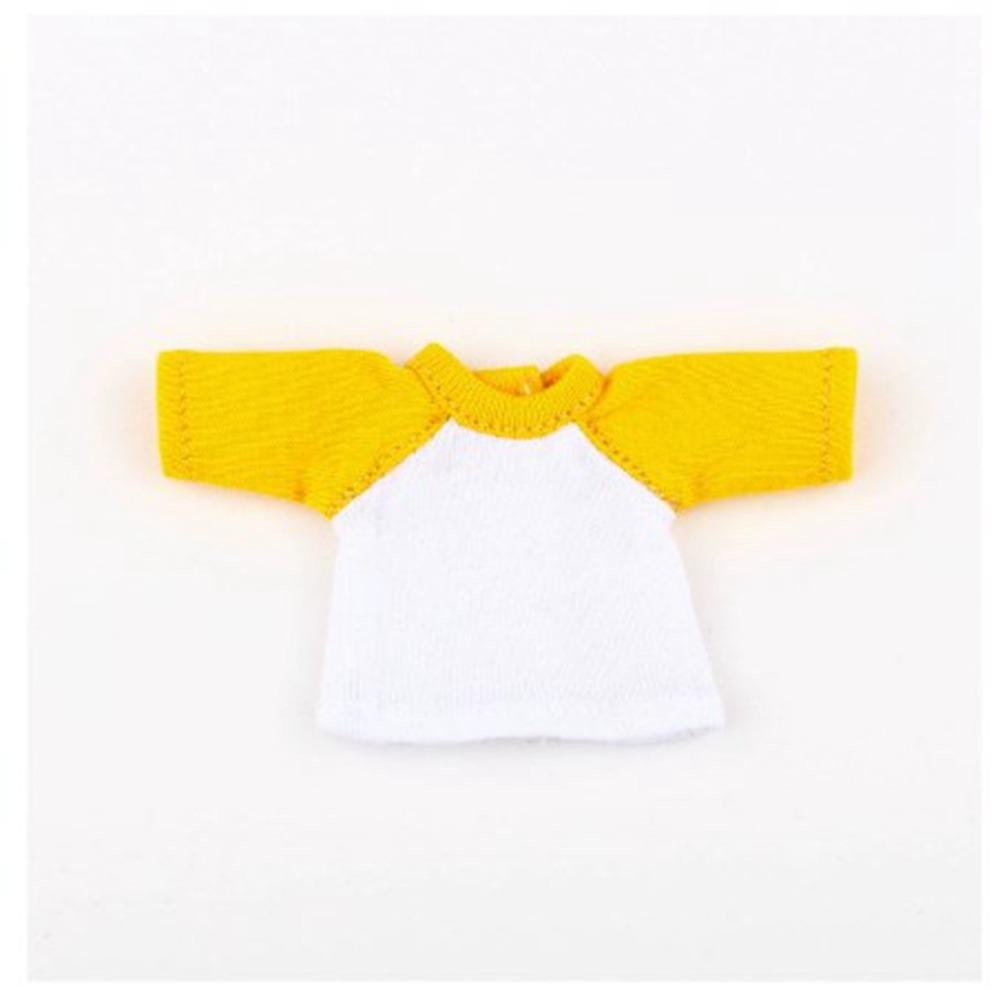 10 Styles Long Sleeved T-Shirt for 1/11 ob11 Dolls/1/12 Bjd Dolls Doll Clothes Accessories