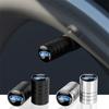 Car Tire Valve Stem Caps Car Wheel Tyre Air Valve Covers For Ford MUSTANG Edge TAURUS ST Fiesta Mondeo SHELBY Fusion Escape Kuga knsh65