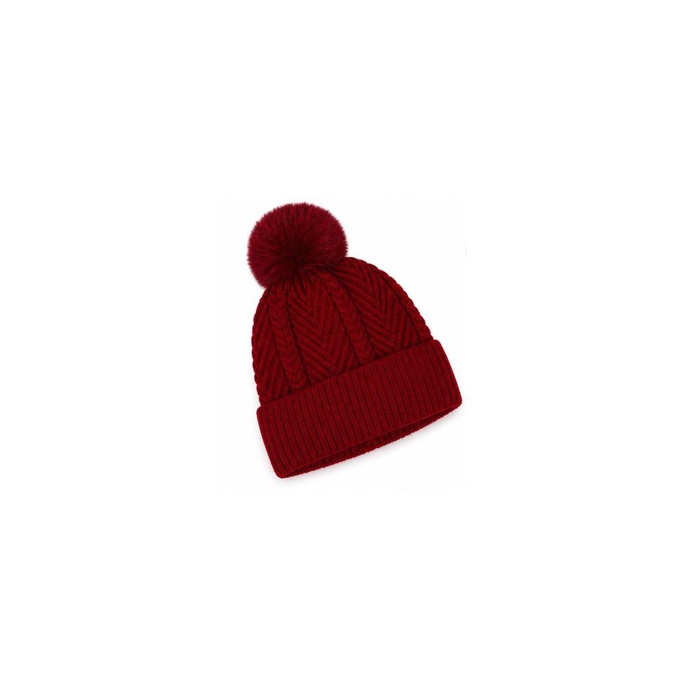 Thickened Knitted Hat Plush Mushroom Cap New Beanie Hats For Men and Women