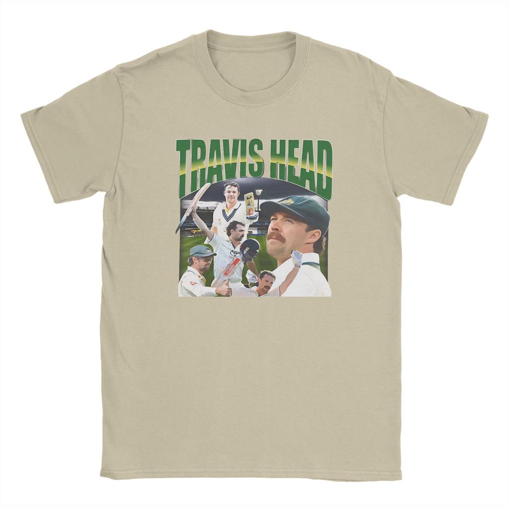 TravBall I love Travis Head TShirt Unisex Amazing Pure Cotton Tees Crew Neck Short Sleeve T Shirt Summer Clothing