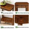 New Chinese Style Bamboo Multi-Tier Plant Stand