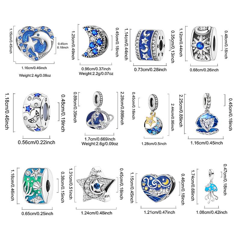 Copper Turtle Dolphin Series Charms Beads Fit Diy Bracelet Necklace Making Gift Of High Quality Jewelry For Womens