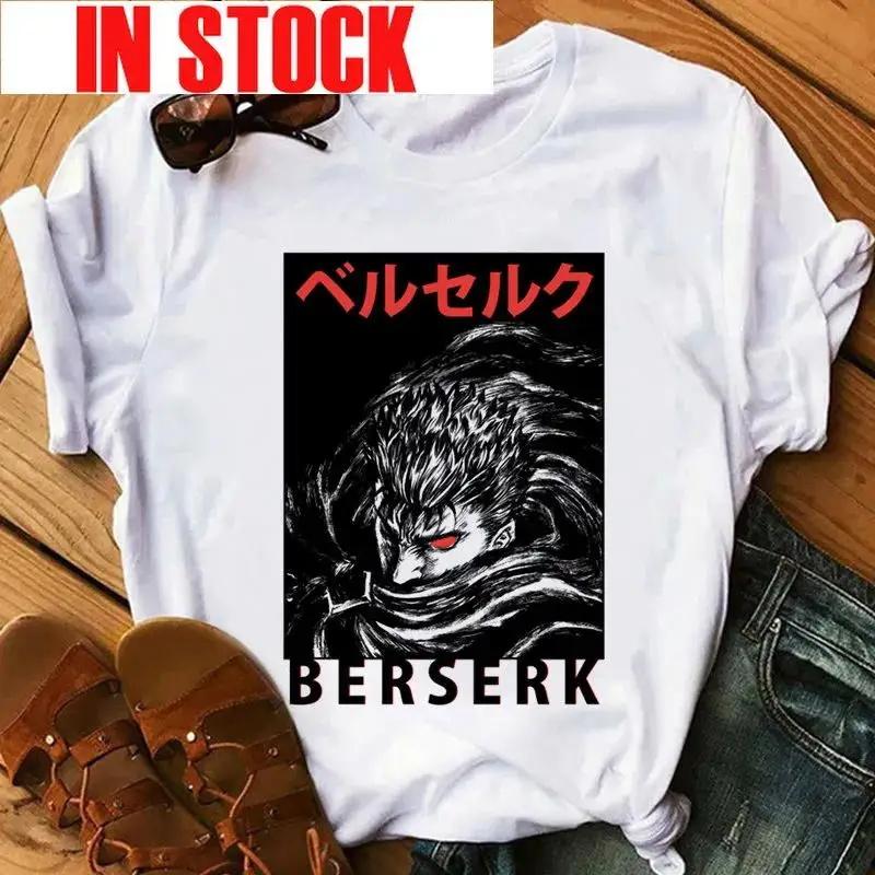 Women's Japanese Anime Rage Graphic Print T-Shirt Retro Fashion Casual Shirt Round Neck Short Sleeve Plus Size