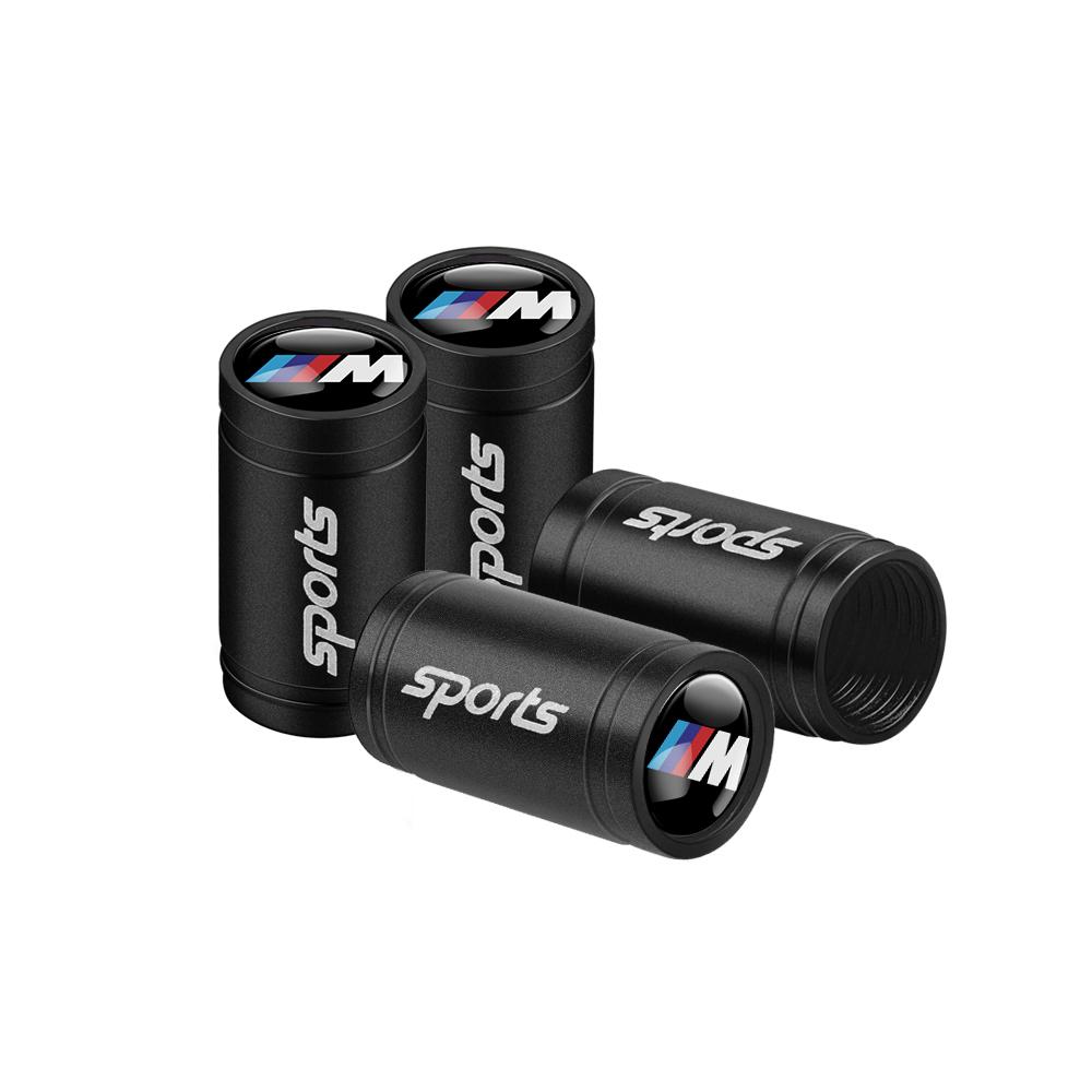 Auto Emblem Wheel Tire Valve Cover Dust Cover for Bmw E46 E90 E60 F10 F30 E39 E36 F20 E87 G30 E92 E91 X5 M E90 Car Accessories