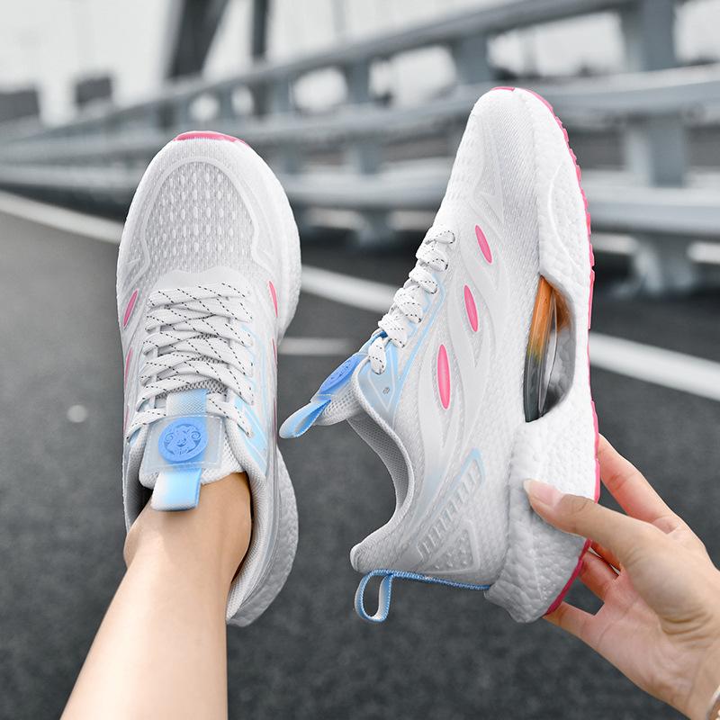 22 Spring New Large Size Sports Casual Couple Flame Shoes