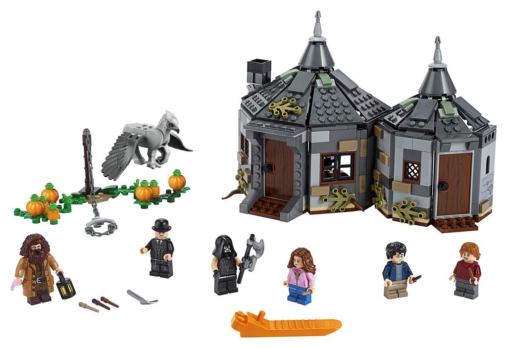 LEGO Harry Potter Hagrid's Hut Buckbeak Rescue 75947 Building Blocks Toy for Boys