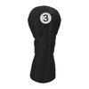 LITE Standard Headcover for Fairway Woods, Black, H-465(080)