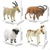 Farm Animal Figurine Set Educational Toy And Sheep Models for Kids