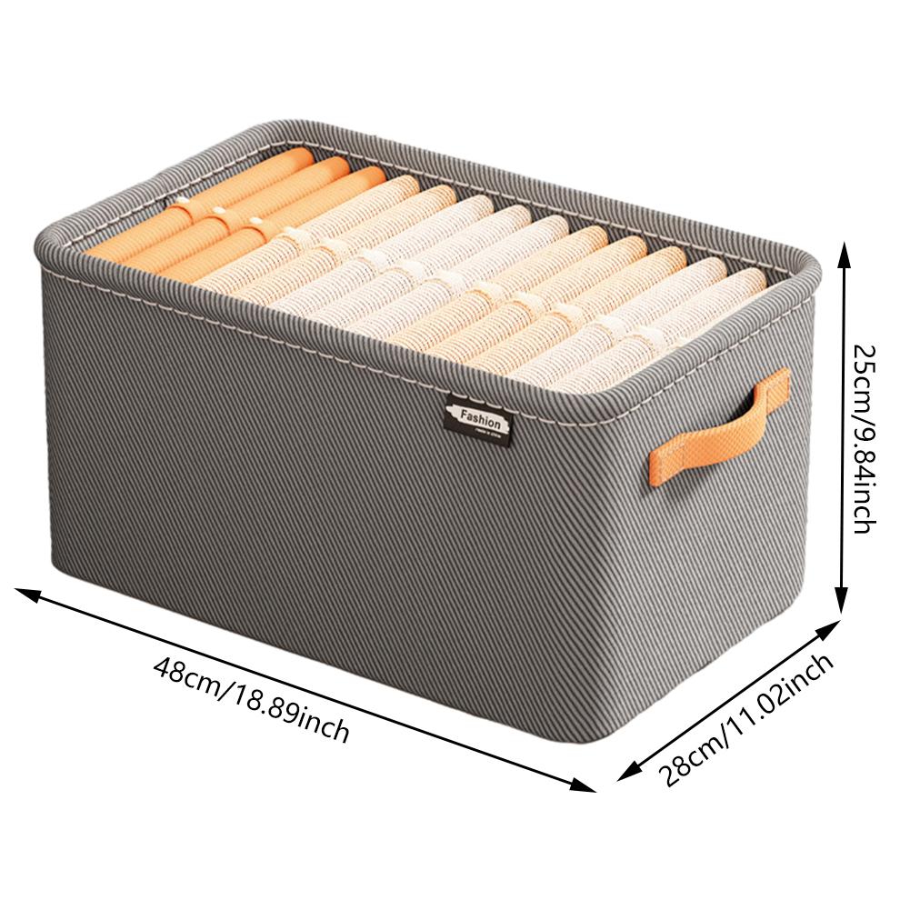 Clothing Storage Basket Pants Sweater Storage Cabinets Drawers Organizer Versatile Thicken Foldable Home T-Shirt Storage Box