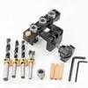 Precision Jig Dowel Cam Jig 38mm Clamping 3 In 1 Dowelling Jig Wood Hole Drilling Guide Quick Positioning DIY Woodworking Tools
