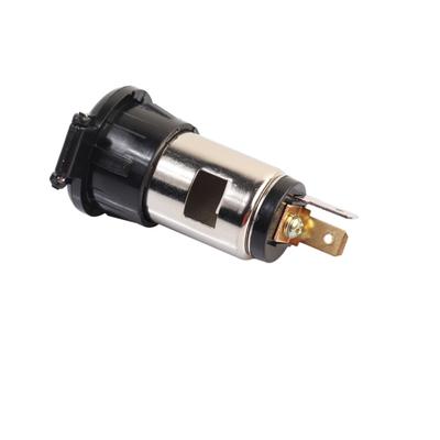 12V/24V Car Auto Motorcycle Cigarette Lighter Female Socket Base for Car Charger