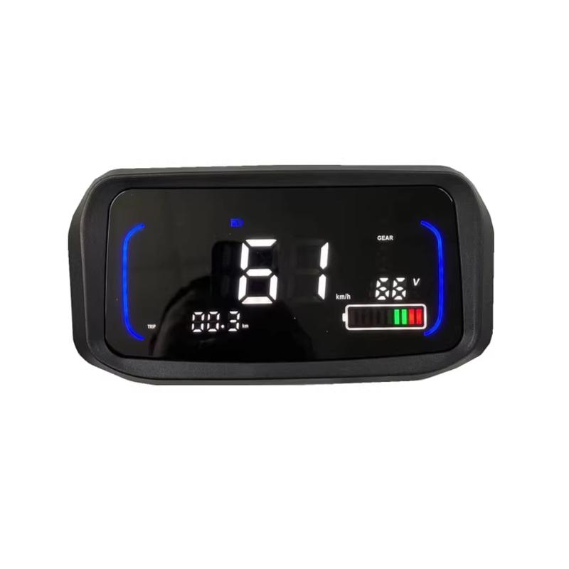 N7 Farbiges LCD-Display 48V 60V 72V Lithium-Batterie One-LIN-Kommunikation für Votol und Fardriver Controller