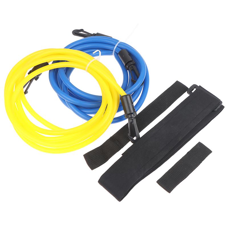 Verstellbarer Schwimmtrainingswiderstand Elastisches Band Sicherheitsseil Trainingsseil