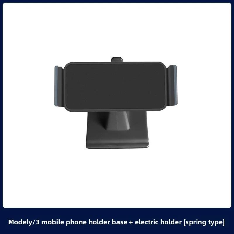 Car Sticker For Tesla Model 3 Y Juniper Highland 2018-2026 Smart Electric Phone Holder Seamless Magnetic Bracket Modification Ca