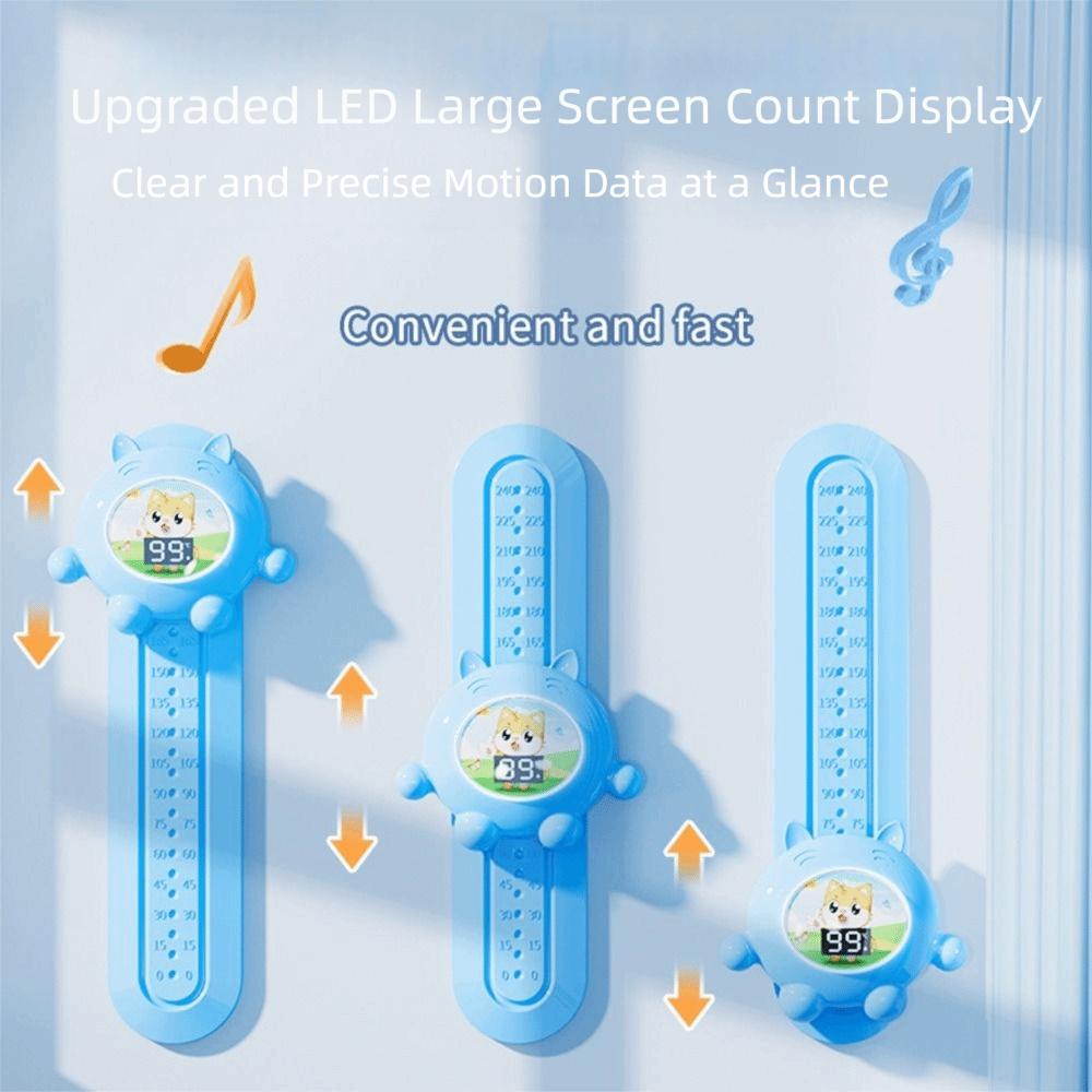 Luminous Children's Jump Trainer LED Digital Display Touch Jump High Counter  Jumping Equipment