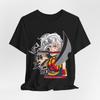 Anime-Inspired Unisex Jersey Tee, Graphic Tee, Casual Wear, Gift for Anime