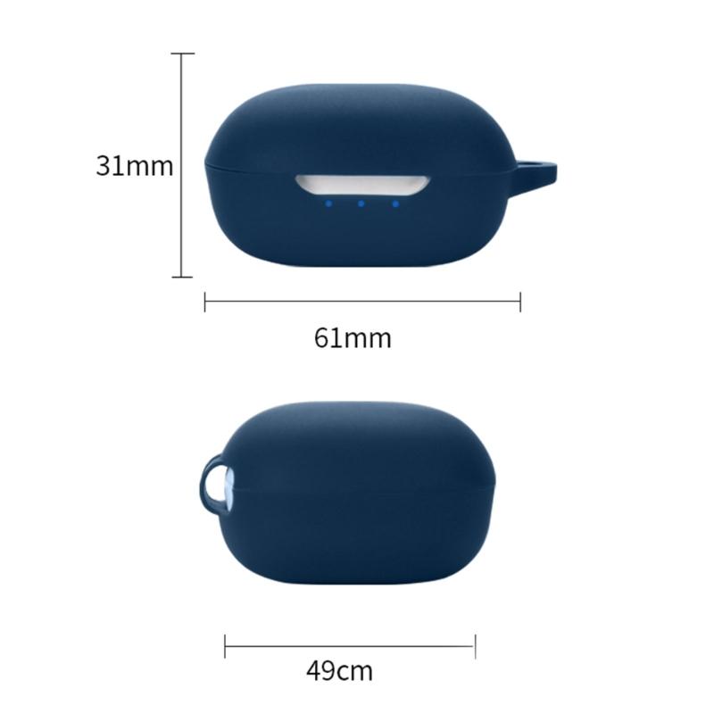 Compatible for T280TWS Shockproof Wireless Earphone Sleeve Impact-resistant Housing Antidust Washable Silicone Covers
