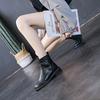 New Fashion Shoes Women Ankle Boots Genuine Leather Modern Boots Top Quality Autumn Women 'S Shoes Winter Flannel Warm Boots