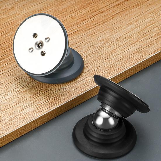 2 stk Magnetisk dørstopper Ingen boring Antikollisjonsdemping Dørholder Baderom Soverom Silikondørlås for RV Trailer Motor
