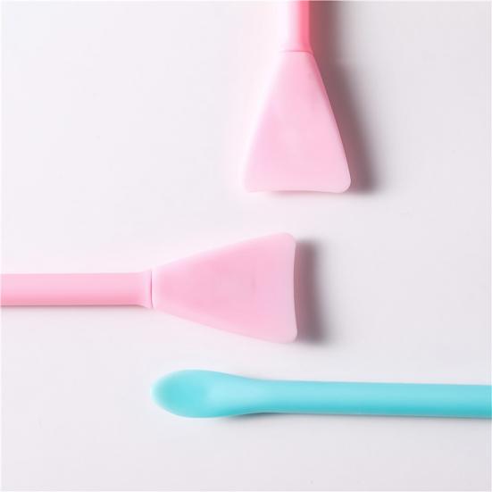 DIY Masque Brush Safe Comfortable Silicone Masque Stirring Stick for Girl