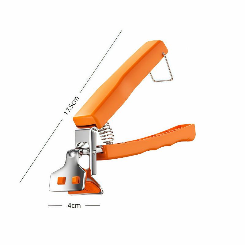 Silicone Non-Slip Anti-Scald Gripper Tongs for Kitchen Tray & Plate Lifting
