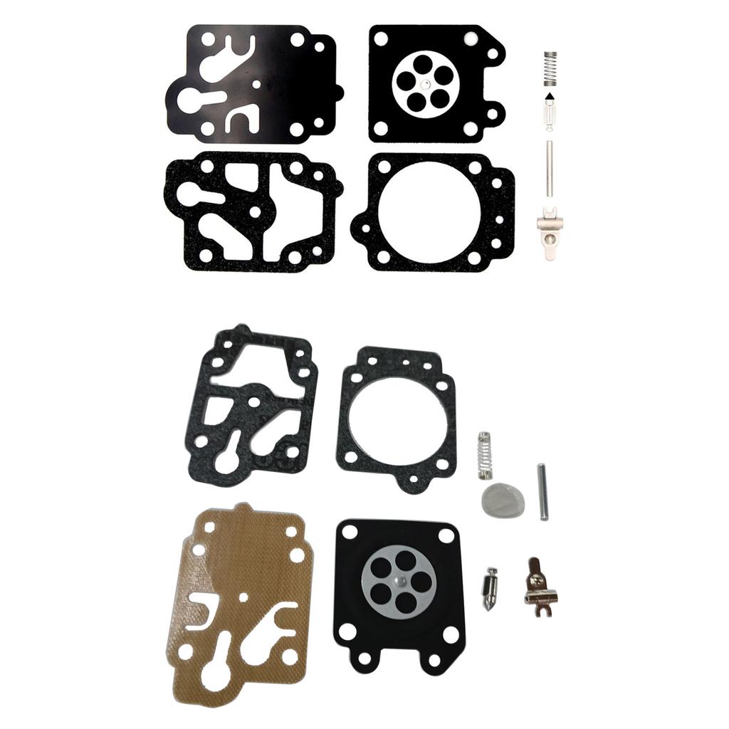 Eight-piece Set Diaphragms Carburetor Repair Rebuild Gasket for 26cc 33cc 43cc 49cc 52cc Quad Dirt Pit Bike Motorcycles