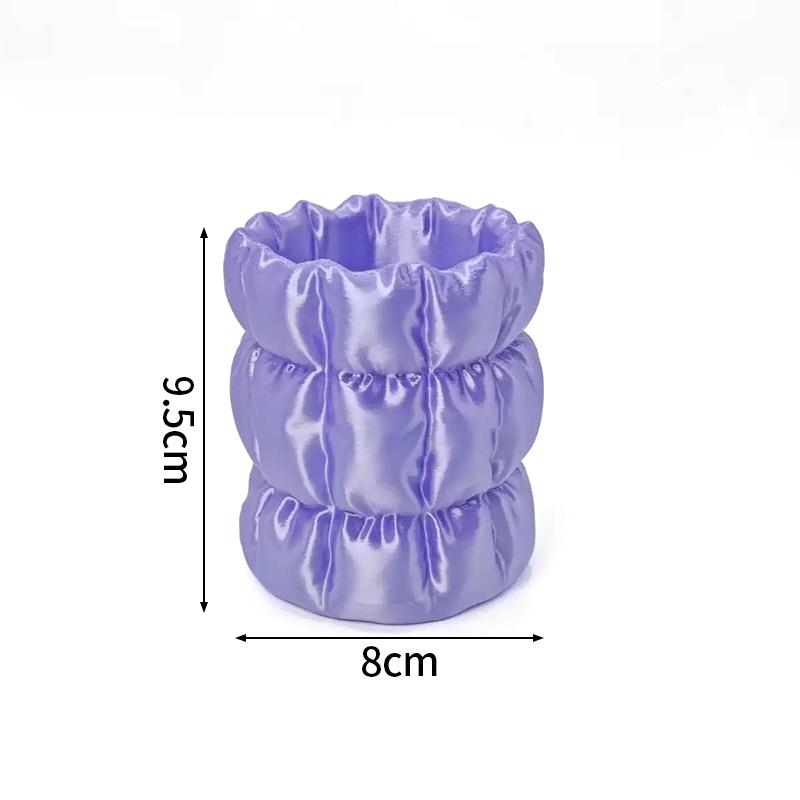 3D Printed Makeup Brush Holder Large Capacity Pen Holder 3D Printed Stationery Storage Box Desktop Decorative Ornaments