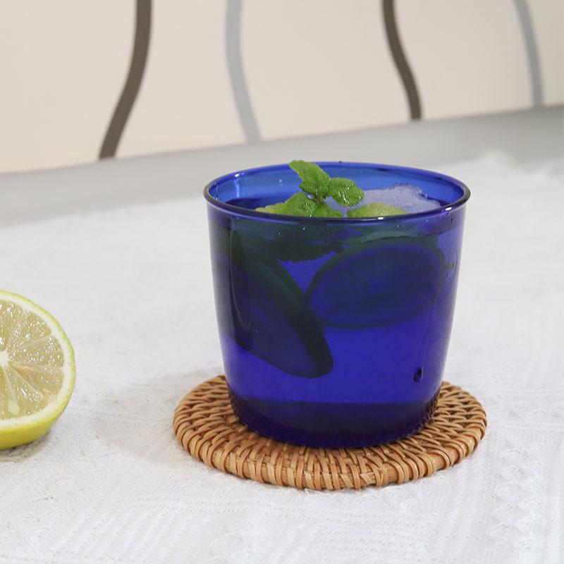 Cocktail Glass Cup Colorful High Borosilicate Juice Glass of Sparkling Water Whiskey Bottle Household Storage Drinking Glasses