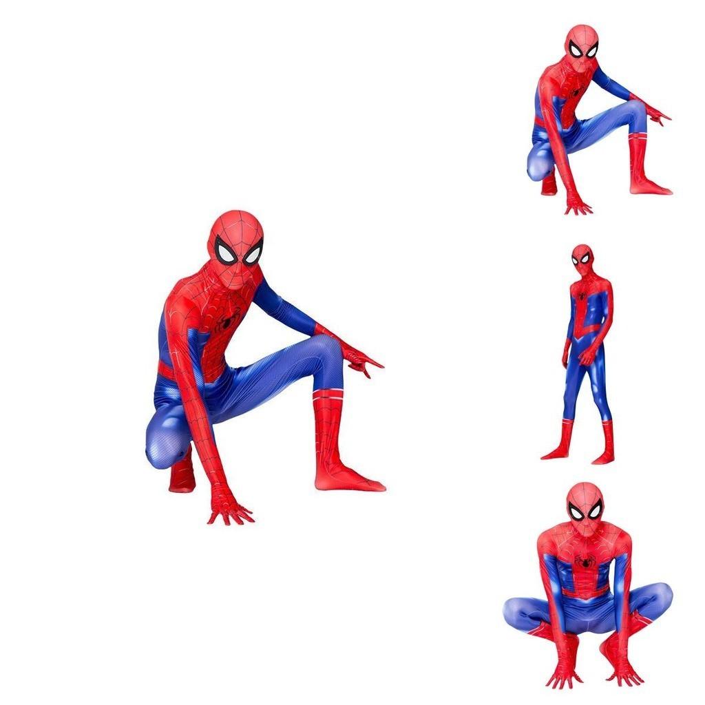 Spider-man Peter Parker Cosplay Costume Bodysuit Jumpsuit For Adults And Kids