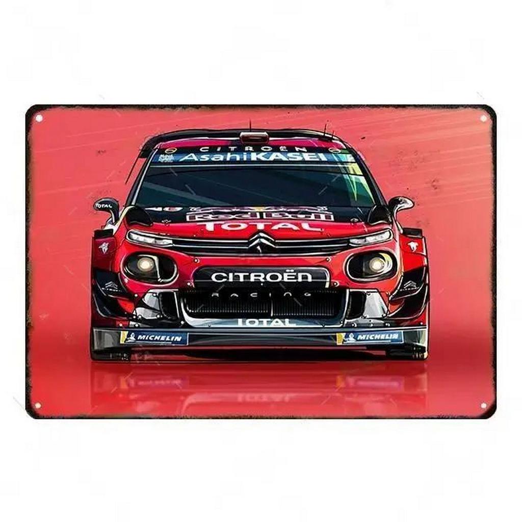 Plaque Metal Tin Signs Off Road Cars Wall Decoration Vintage Art Posters Iron Painting for Man Cave Home Cafe Garage Club Bar