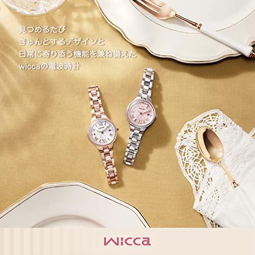 Citizen Zegarek Wicca Solar Sterowany Radiowo KS1-813-91 Damski