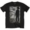 Offizielles The Cure T-Shirt Boy's Don't Cry Schwarz Herren Klassisches Rockband-T-Shirt Jungen