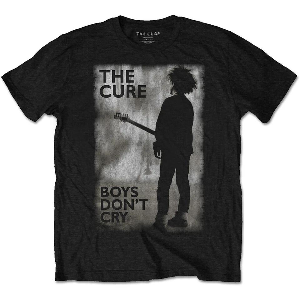 Official The Cure T Shirt Boy s Don t Cry Black Mens Classic Rock Band Tee Boys M