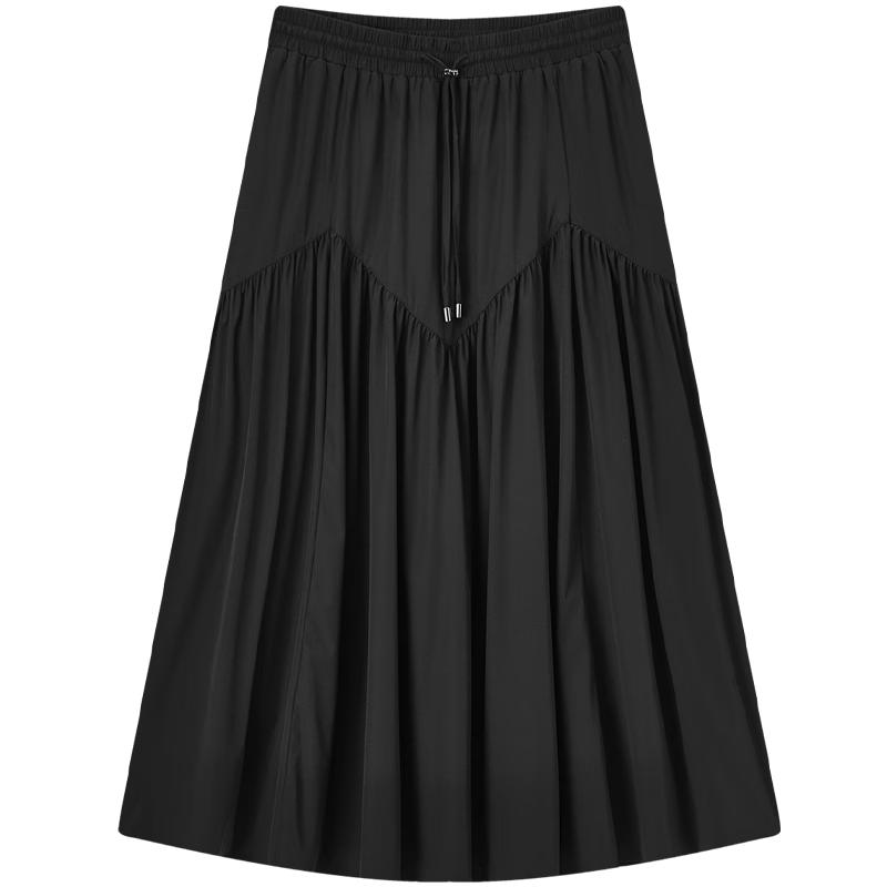 EJT Women s Quick-Dry Black Layered Skirt L