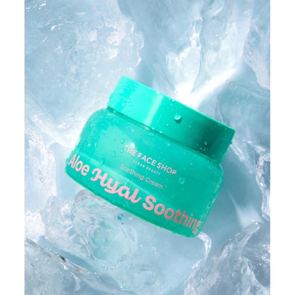 The Face Shop Aloe Hyaluronic Acid Soothing Cream 60ml