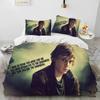 Cute Evan Peters Movie Tv Actor Bedding Set Bedroom Soft Modern Bedspreads Comefortable Duvet Cover Quilt Cover And Pillowcase