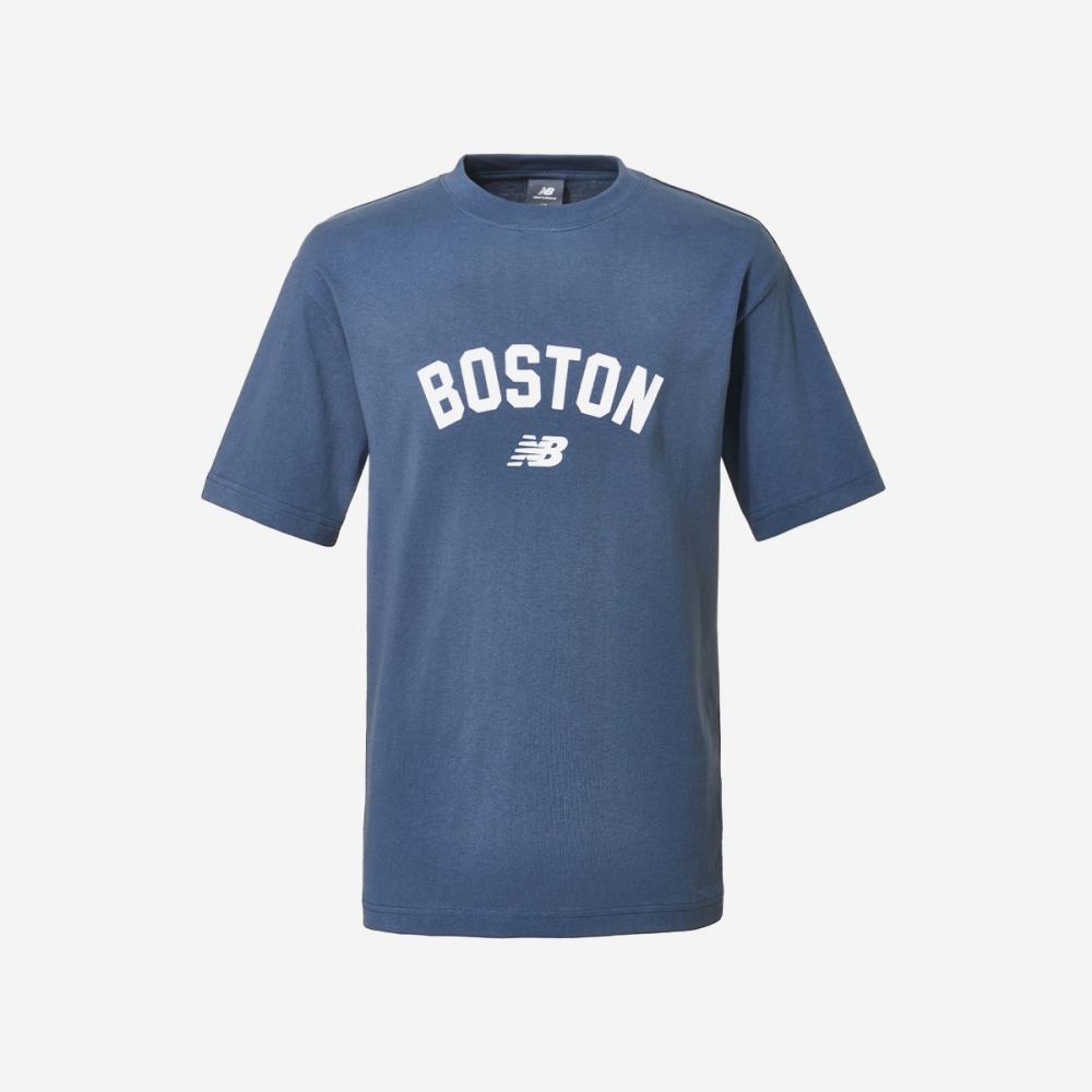 

New Balance Футболка Uni BosTon Nbneebs301 59 Navy L
