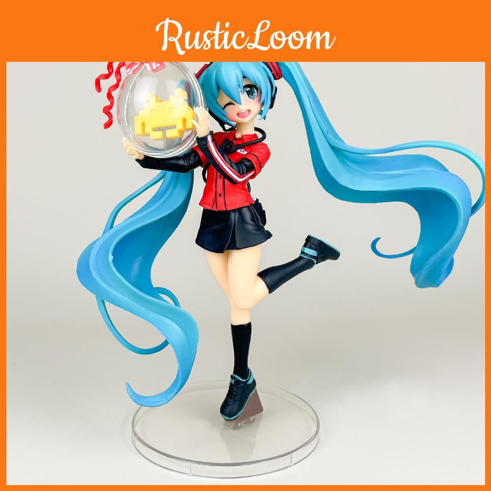 Hatsune Miku Pvc Figure With Assembly For Anime Fans And Collectors