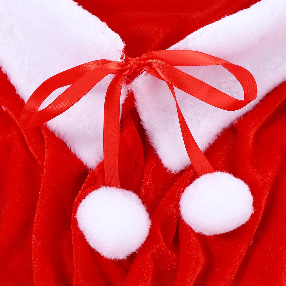 Party Costumes Dress Autumn Winter Xmas Cape Women Hooded Ponchos Cosplay Costume Christmas Cloak