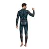 Fall Halloween Aquaman Suit Digital Printing Cosplay Tights Onesie